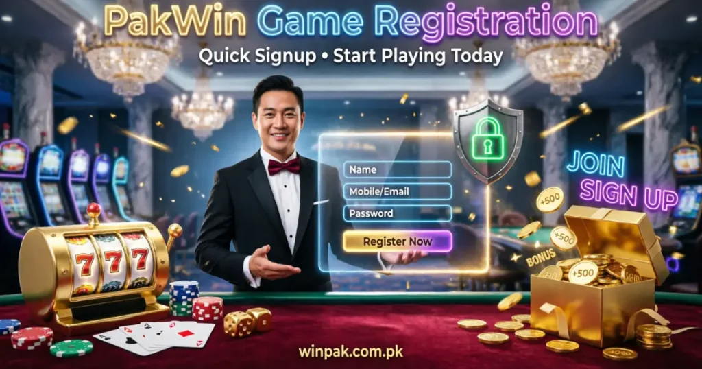 PakWin Game Registration